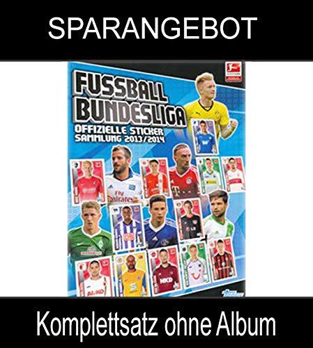 Topps Bundesliga 2013/14 Sticker - Komplettsatz (Ohne Album)