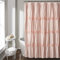 Lush Decor, Tenda da doccia con motivo floreale e arruffato, 72 pezzi