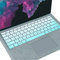 MUBUY – Housse de clavier pour Microsoft Surface Pro 7, 6, 5, 4, 12.3, de qualité supérieure, ultra fine, disposition américaine, vert menthe