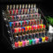 AYNEFY Nagellack Ständer, Acryl Nagellack Organizer Boxen, Make-up Display Stand, Rack Organizer (Sechs Schichten)