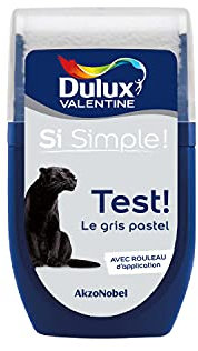 Dulux Valentine Peinture Si Simple - Testeur Couleur le Gris Pastel 30 ml
