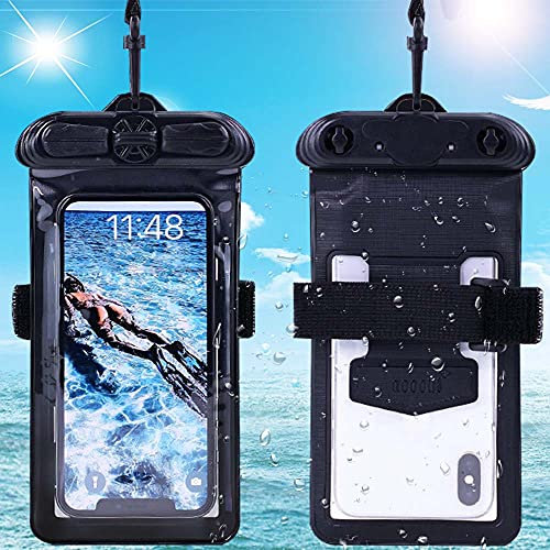 Vaxson Hülle, kompatibel mit iBasso Audio DX300, Schwarz wasserdichte Tasche Handyhülle Waterproof Case [Nicht Displayschutzfolie Schutzfolie ]