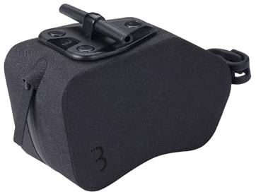 BBB Cycling wasserdichte Satteltasche I Fahrrad Satteltasche Radfahren I wasserdichte Fahrrad Satteltasche I Bikepacking Fahrradsitz Tasche I SealPack M WP BSB-61M