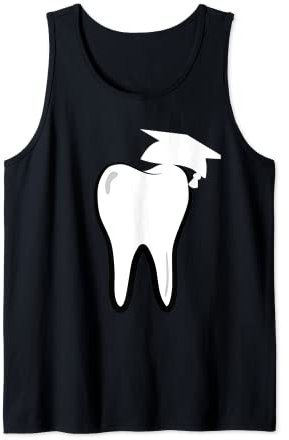 Dental School Graduation Cap Graduate Zahnarzt DDS RDH Zahn Tank Top
