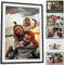 Papierschmiede® Dein Foto personalisiertes Geschenk - A5 im Bilderrahmen, Fotodruck Bild zum Muttertag, Vatertag, Jahrestag, Hochzeitstag, Valentinstag, Poster zum Geburtstag oder Weihnachten