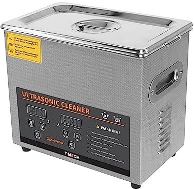 Digitales 3L Ultraschallreinigungsgerät professionelles kommerzielles Edelstahl Ultraschallreiniger Reinigung 1-30Min Timer 0-80°C 120W Heizgerät 240V/40kHZ Schmuck Brille Metallteile GRATIS Rundkorb