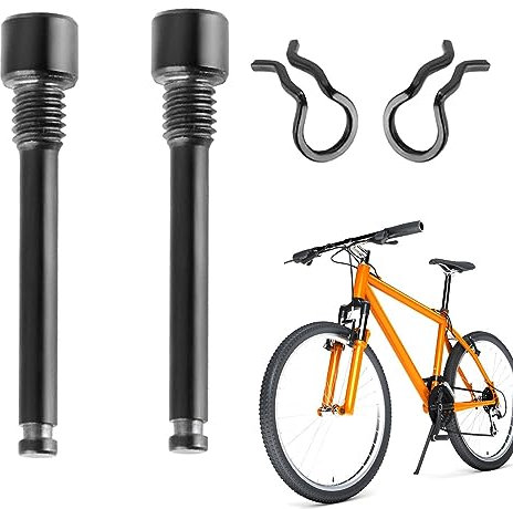 Viti Bullone Pinza Freno Bici - Bullone Freno a Disco Bicicletta M4 Bulloni universali in Lega | Assi del Perno della pastiglia del Freno a Disco della Vite della Bici del bullone della Lega