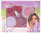 Depesche 12729 TOPModel - Beauty-Set Beauty and Me, in Lila mit schimmerndem Lidschatten im Döschen und lila Lipgloss mit Plüsch-Anhänger