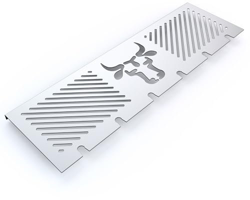 tuning-art WH18 Edelstahl Warmhalterost | Kompatibel mit Napoleon Prestige 500 Gasgrill, Größe:500er Serie Flach Bulle