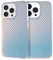 GANGANPRO Compatible with iPhone 14 Pro Max Phone Case Laser Fluorescent Iridescent Holographic Gradient TPU Bumper PC Back Slim Shockproof Cover 6.7 Inch