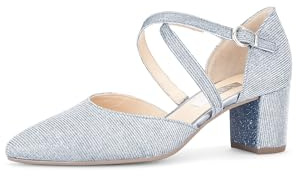 Gabor Damen Riemchen Pumps, Frauen Absatzschuhe,Court Shoes,stöckelschuhe,feine halteriemen,elegant,high Heels,Heels,aquamarin,39 EU / 6 UK