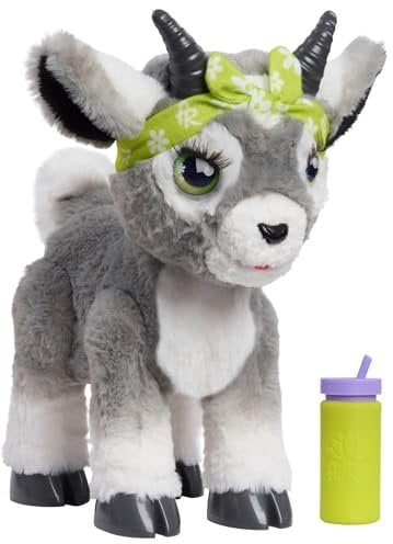Just Play furReal Daisy the Yoga Goat Interactive Toy, Kids Toys for Ages 4 Up