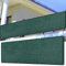 Balkon Sichtschutz Balkonumspannungen 85 x 950 cm Uv-Schutz, Windschutz Balkonverkleidung Sichtschutzzaun Reißfest, mit Ösen Kabelbinder Zaunblende für Balkongeländer, Dunkelgrün