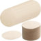 600 PCS Unbleached Natural Paper Round Coffee Filter 64 x 64mm Replacement Compatible with Aerobie Aeropress Coffee and Espresso Makers - (Burlywood)