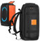 OURHZTB Speaker Carry Bag Portable Travel Backpack for JBL PARTYBOX 320 Bluetooth Speakers Accessories, Protective Speaker Storage Case Tote Bag (Black)