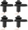 VGOL 4 Piezas de Interruptor de Luz de Cortesía para Puerta Interior de Vehículo Pieza de Repuesto 700836705970 Adecuado para La Mayoría de Los Automóviles (41x37,5x21,5mm)