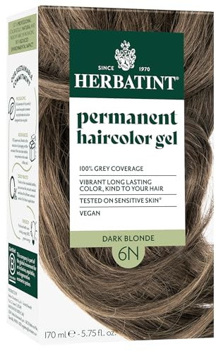 Herbatint 6N Dark Blonde Permanent Hair colour 170ml