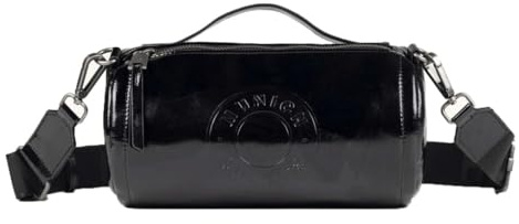 Munich Damen Mh Fw25 Crossbody Barrel C/Black Taschen und Rucksäcke, Schwarz