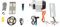 BRRIDE 48V 1000W BüRstenloser Motor Elektro Dreirad Umbausatz 3,35 N.m 48V DC Elektrischer Roller Motor Kit für Dreirad, Rikscha, Dreirädriges Fahrrad, Max Tragfähigkeit 500 kg