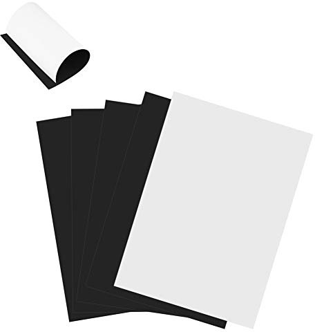 Inkjet-Druckbogen, 5 Stück A4-Magnetpapier für gängige Inkjet-Drucker, 210 * 297 mm (weiß)
