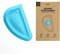Collory® Silikon Küchen Schaber weich, ergonomischer Schüsselschaber für Flüssigkeiten, Flexibel und weich ohne harten Kern, antihaftbeschichtet und Hitzebeständig, BPA-frei und lebensmittelecht