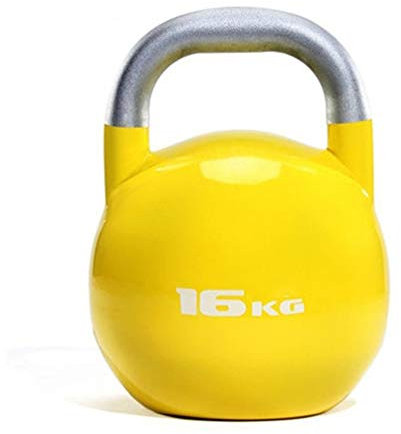 Kettlebells AGYH Stahlguß, Profi-Sportkettle, Muskelkrafttraining for Home Fitness-Studios, 4 Kg / 6 Kg / 8kg / 12kg / 16kg / 20kg / 24kg (Color : Color, Size : 16kg/35.2lb)