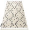 Läufer, Teppich Berber Shaggy, Franse, marokkanischer Stil, für die Küche, Halle, Korridor, TETUAN B751 Creme 80x200