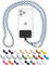 DROPLETSY Holzperlen Handykette universal, Schlüsselband, Kette, Necklace zum Umhängen - kompatibel mit Allen Smartphones: Apple iPhone 14,13,12,11,X,XS,SE Samsung Galaxy (ohne Hülle, Shark)
