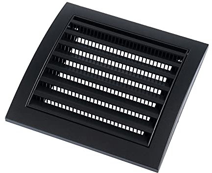 150x100mm Grilles D'aération - Anthracite Grille de Ventilation en Plastique