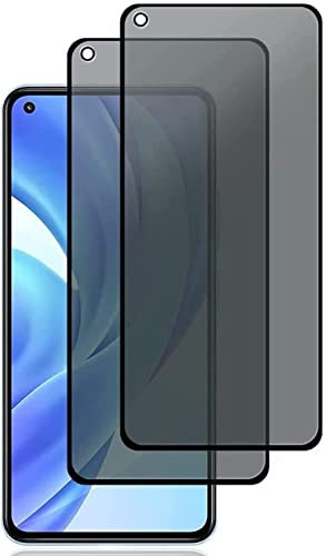 Fiokxie 2 Pièces Verre Trempé Anti Espion avec Realme GT Neo 3T - Anti Spy Film de Protection Dureté 9H, Privacy Film de Protection Écran, 3D Vitre Protecteur Filtre Confidentialité, Anti-Spy Privacy