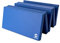 Jeflex - blaue klappbare Weichbodenmatte & Turnmatte 250 x 100 x 8 cm MADE IN GERMANY/faltbare Gymnastikmatte/platzsparende Fitnessmatte & faltbare Yogamatte/dicke Sportmatte für Kinderzimmer