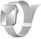Cinturino Metallo Compatibile con Cinturino Apple Watch 44mm 40mm 41mm 42mm 45mm 46mm 49mm 38mm Donna Uomo,Sostitutivo Aggiornato per iWatch Serie 10 9 8 7 6 5 4 3 2 1 SE Ultra con Doppio Magnetico