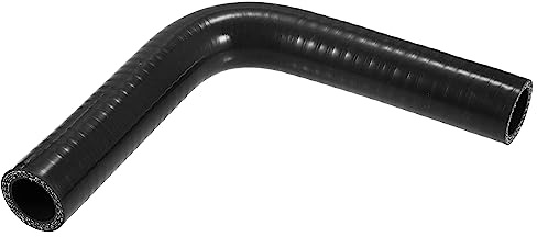 A ABSOPRO Manguera De Silicona 90 Grados 25Mm Id Para Intercooler Turbo | 25 Mm Id, 35 Mm Od, 5 Mm Grosor, 150 Mm Longitud, -60°C A 300°C, Universal Para Motores Enfriadores.