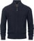 Indicode Herren INLayton Strickjacke mit Stehkragen und Reißverschluss | Cardigan Feinstrickjacke für Männer Navy, S