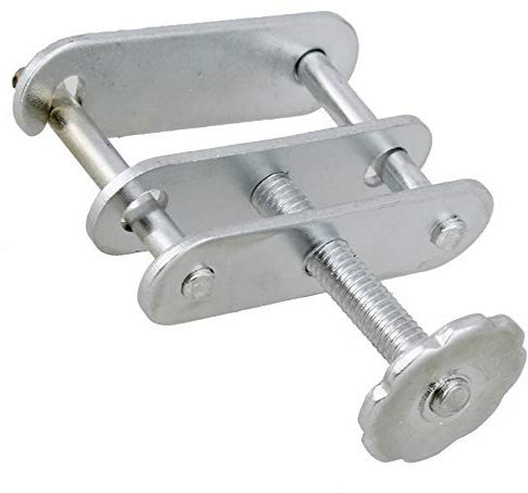 3/8 Silver Metal Sealing Clip Clamp Screw Compressor Hose Clamp Laboratory Supplies Latex Tube Clip Pack of 2