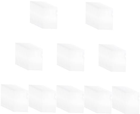 EXCEART 120 Stk Transparente Dokumentenmappe Sicheren Ordner Kopieren Umschläge Sobres Para Cartas Weiße Blankokarten Mit Chip Aktenordner Ein Größenordner Papierordner Umschlag Tasche A4