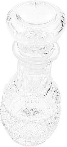 TOPBATHY Elegant Glass Wine Bottle Whisky Decanter Liquor Dispenser Tap Aerator for Kitchen Decor