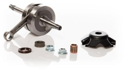 MALOSSI 5317822 Albero Motore MHR TEAM Compatibile con Aprilia e Piaggio, Spinotto 13, Biella 90, Corsa 44
