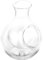 CRILSTYLEO Carafe À Vin Élégante En Verre Avec Fonction De Refroidissement Pour Vin Blanc