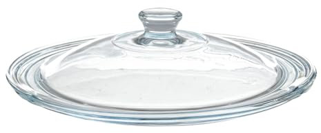 Pasabahce 1 BORCAM BOROSILIKAT-DECKEL CM24/26/28 TRANSPARENT, Borosilikatglas