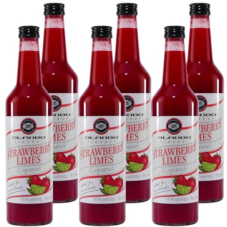 Olando Strawberry-Limes Liqueur (6 x 0,7L)
