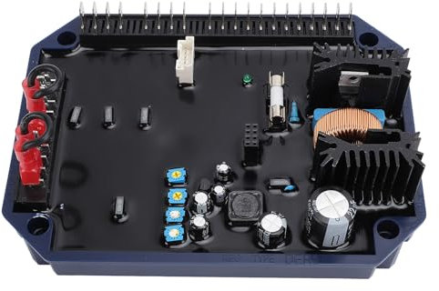 Regolatore di Tensione DER1 AVR, Stabilizzatore del Regolatore di Eccitazione della Tensione Automatica del Ferro in Alluminio per Generatori DERV, Ideale per Industria