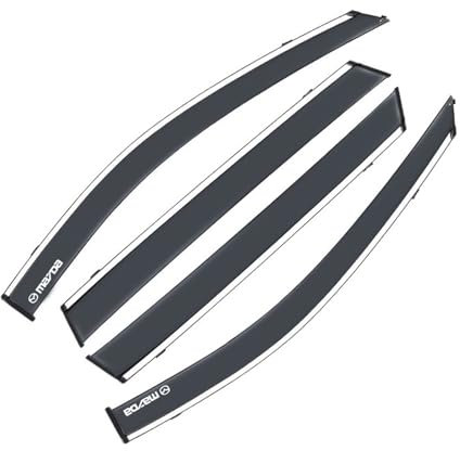 SJSHOPS Windabweiser für Mazda 6 2003-2007,Aerodynamisch Seitenfenster Schutz,Regen- und Windabweiser,Auto Zubehör,Fensterabweiser Set für Fahrzeug