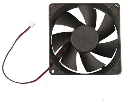 Ventilador cuadrado de 12 V for cocina de inducción, ventilador de enfriamiento for cocina de inducción