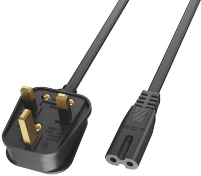Superer UK Plug Fast Charging Power Cord Fit for JBL-Boombox-3, Boombox-4 | Charger Wifi Wireless Portable Bluetooth Speaker AC Cable Adapter Supply Replacement (2M/6.6Ft)