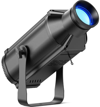 100W LED Pin Spot Luce COB+RGB 4 in 1 Proiettore a Sfera da Discoteca 4 Modalità controllo con Regolazione manuale Spot Lights per Feste Matrimoni Spettacoli Bars Discoteca
