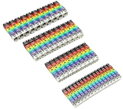 Cable Marking 100/150pcs Cable Markers Colourful Tag Label Network Wire(Color 3)