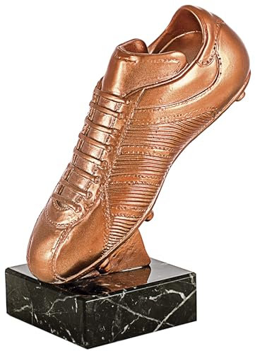 PALLART 7413 – 3 Trophäe Sport mit Design Stiefel Futbol, Kupfer, Einheitsgröße