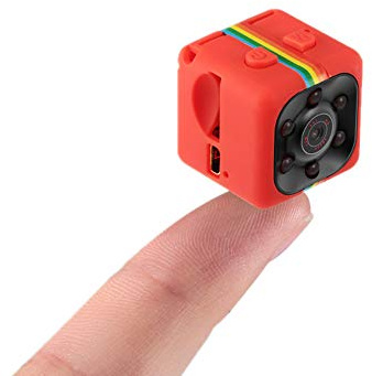SQ11 Mini Camera 1080P Full HD Night Vision Spy Camera Camcorder Motion Detection Voice Video Recorder (Red)