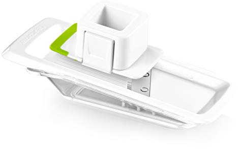 Tescoma Rallador Ajo En Laminas Handy, Acero Inoxidable, Blanco, 27x10x5.3 cm
